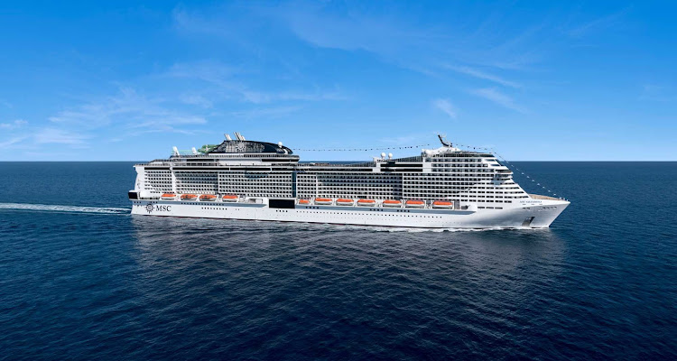   The megaship MSC Grandiosa from MSC Cruises offers sailings in and around the Mediterranean. 