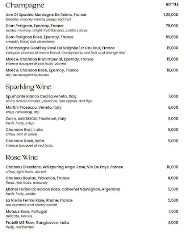 Akina Contemporary Japanese Restaurant And Bar menu 