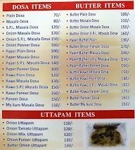 Om Sai Dosa Corner menu 6