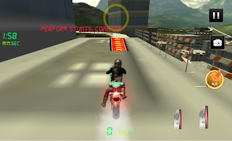 City Bike Roof Jumping Stunts Screenshot