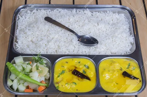 Kadhi Pakoda With Rice Combo