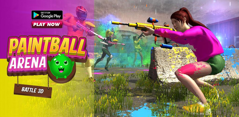 Paintball Arena Battle 3D