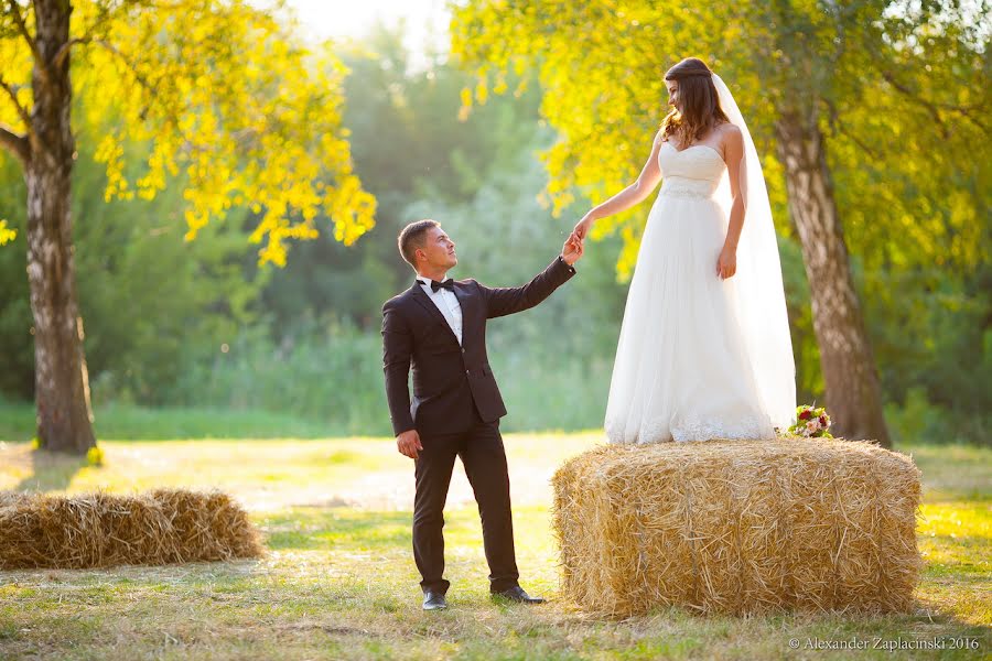 Fotógrafo de bodas Aleksandr Zaplacinski (zaplacinski). Foto del 18 de agosto 2016