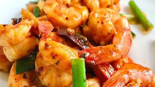 Prawn Chilli Garlic Sauce Dry