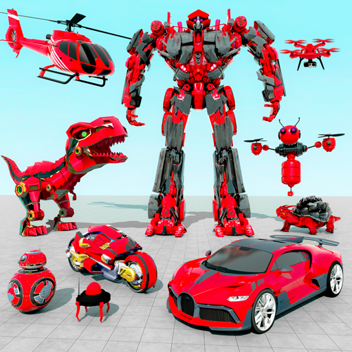 Screenshot Dino Car Transform Robot Game