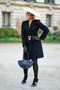 Laverne Cox at Schiaparelli's Haute Couture show.