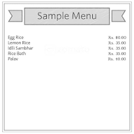 Malnad Hotel menu 1