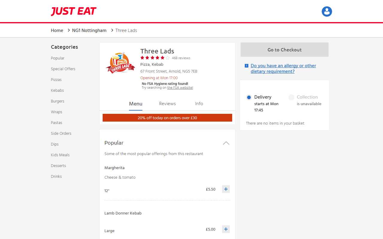 Takeaway Hygiene Ratings UK Preview image 3