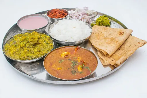 Prawns Malwani Thali