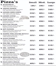 Pizza Bite menu 1