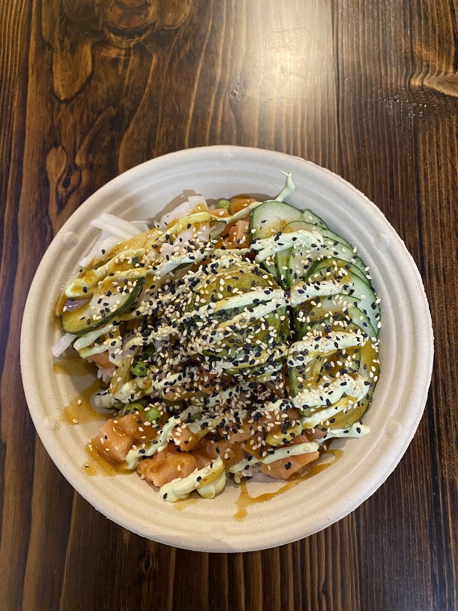 Gluten-Free at Island Fin Poke Co