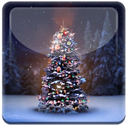 Winter Snow Christmas Tree LWP  Icon