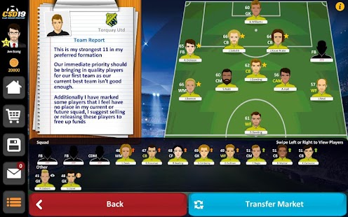 Club Soccer Director 2019 - Soccer Club Management Screenshot