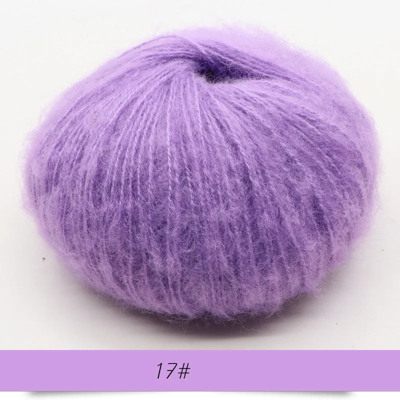 Title 17, Suéter de mohair para bebê, cachecol e xale. Co...