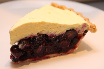 Blueberry Cream Pie
