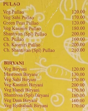 Desi Masala menu 