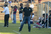 A file photo of former AmaZulu head coach Delron Buckley during a National First Division match against Highlands Park at Makhulong Stadium in Tembisa on 22 May 2016.