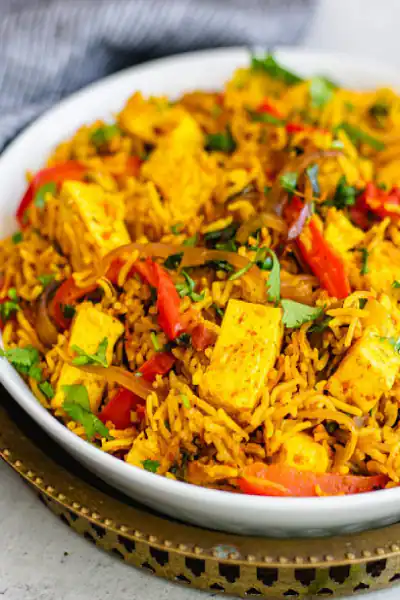 Paneer Tikka Biryani