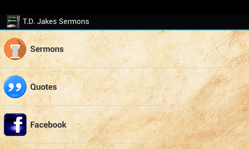 T.D. Jakes Sermons Screen 1