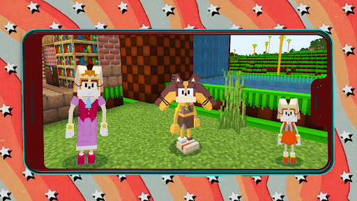 Screenshot Sonic Games Minecraft Mod