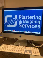 CJ Plastering Services  Logo