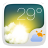 Outside GO Weather Widget mobile app icon