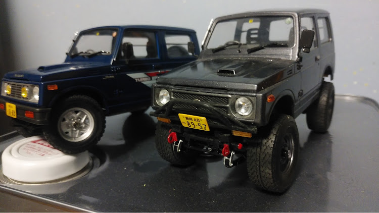 ジムニーのプラモデル制作・DIY・ジムニーJA11に関するカスタム事例の投稿画像4枚目