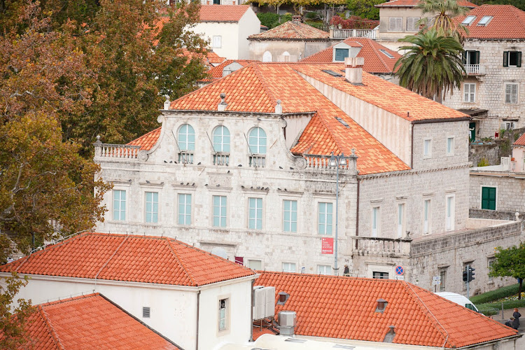 A classic building in Old Dubrovnik, which is a UNESCO World Heritage site. 