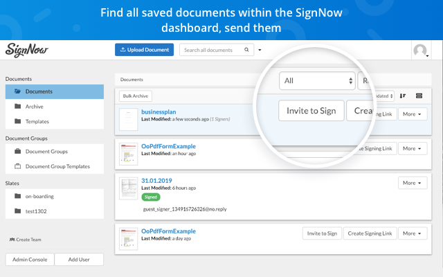 signNow - Sign and Fill PDF & Word Documents Preview image 6