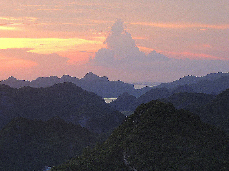 Tramonto in Vietnam di rak