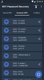 Free WiFi Password Recovery Screenshot
