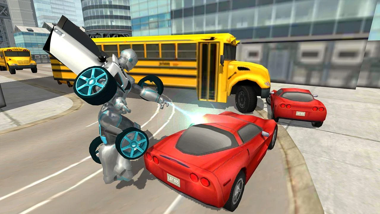   Flying Car Robot Simulator- 스크린샷 