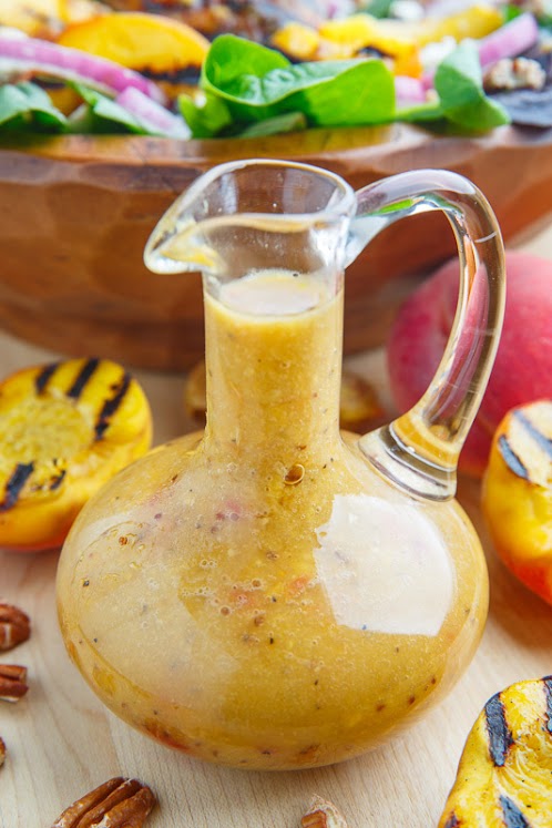 Peach Honey Dijon Balsamic Vinaigrette