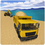 River Sand Transporter Truck Apk