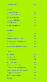 Anuragam Cafe menu 8