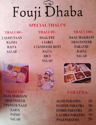 Real And Old Fouji Dhaba menu 3