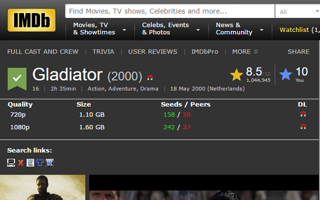 IMDB Torrent Search Preview image 3