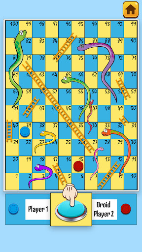 Snakes and Ladders Ludo Board