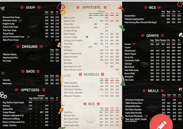 Meraki menu 