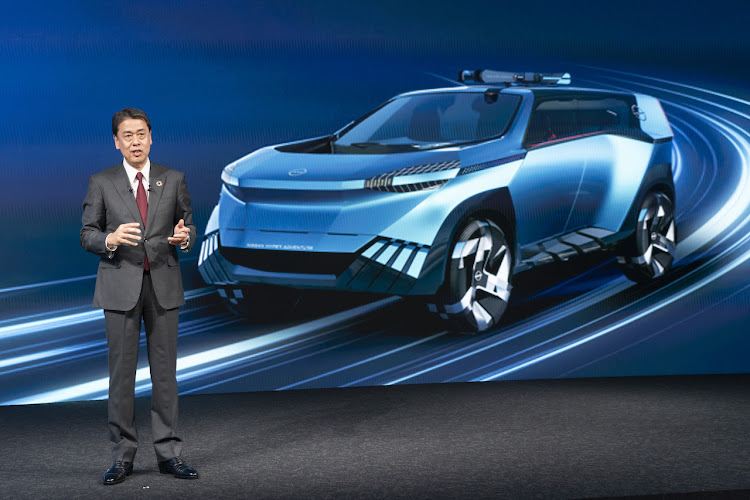 Nissan president and CEO Makoto Uchida said the carmaker plans to launch 30 new models over the next three years of which 16 will be electric and 14 internal combustion models.