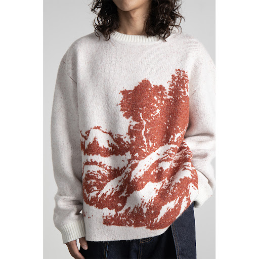 Title 3, Mens Casual Fashion Landscape Pattern Sweater,...