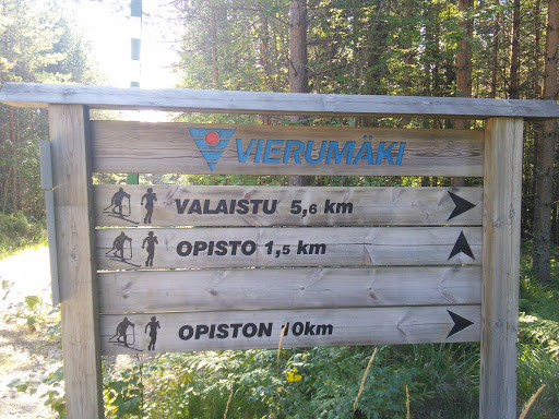 Vierumäki Reitti-info