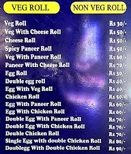 Kolkata Hot Roll menu 1