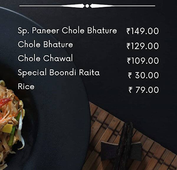 Guptaji Ke Chole Bhature menu 