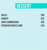 Habibi menu 7