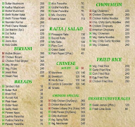 Chawla's 2 Online.Com menu 5