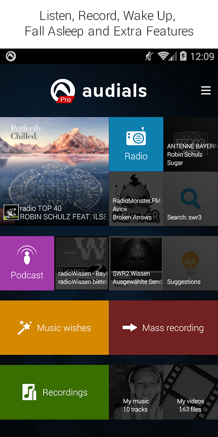 Audials Radio Pro Screenshot 1