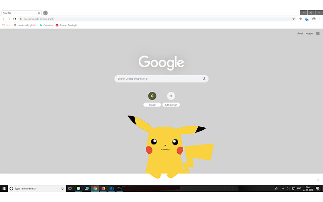 Pokémon: Detective Pikachu chrome extension