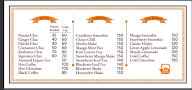 Tea Junction menu 2