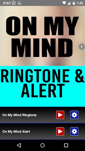 On My Mind Ringtone and Alert